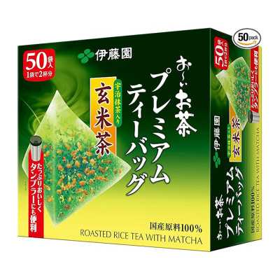 伊藤園 美味茶系列 宇治抹茶綠茶 高級茶包 袋泡茶 50袋（1.8g/袋）