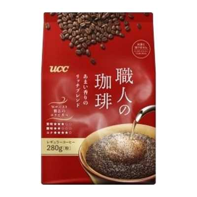UCC悠詩詩 職人咖啡粉 滴濾式咖啡粉 香甜濃郁 280g
