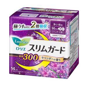 花王蕾妮亞 超薄防護 玫瑰清香 夜用量多 300