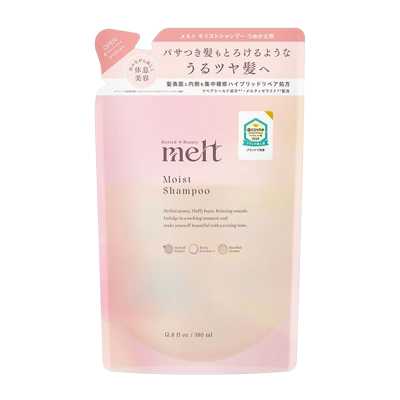 KAO花王 melt 夜間呵護滋潤保濕洗發水 替換裝 380ml