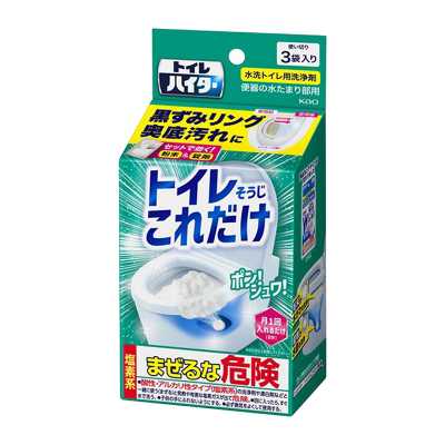 KAO花王 馬桶用 強效清潔去污劑 3袋/盒