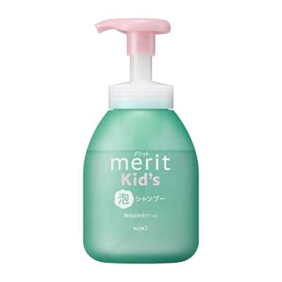 KAO花王 Merit Kid's 兒童泡沫型洗髮水 330ml