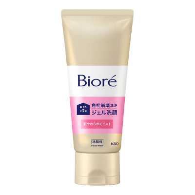 KAO花王Biore碧柔 居家系列 柔嫩滋潤毛孔護理 潔面啫喱 180g