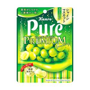 2号仓-Kanro甘乐 Pure 高级软糖 麝香葡萄味 54g