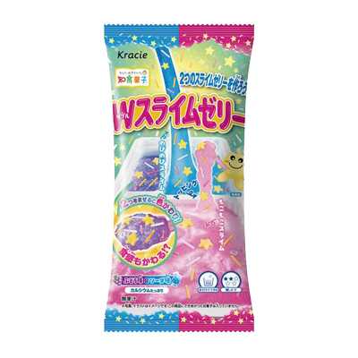 kracie客樂諧 知育果子 兒童益智點心食玩 DIY零食 雙重史萊姆果凍軟糖 21g
