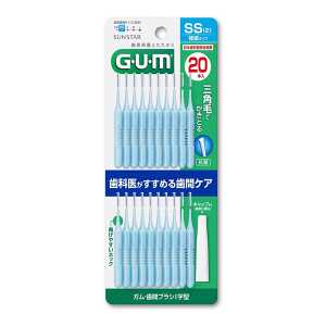 2号仓-SUNSTAR GUM康齿家 L型牙缝刷 SS 1盒（20支）