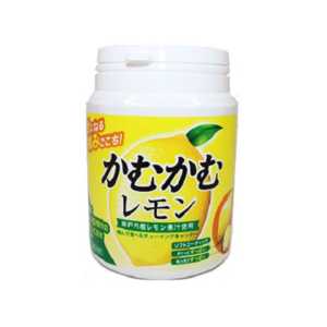 三菱食品 咖姆咖姆 日本原裝進口直郵酸甜可口糖果零食伴手禮 檸檬風味嚼糖罐装 120g