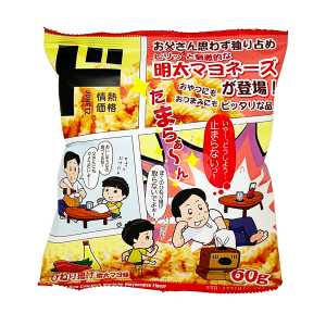 情熱價格 明太子蛋黃醬風味米果零食 60g（保質期限到2026年10月19日）