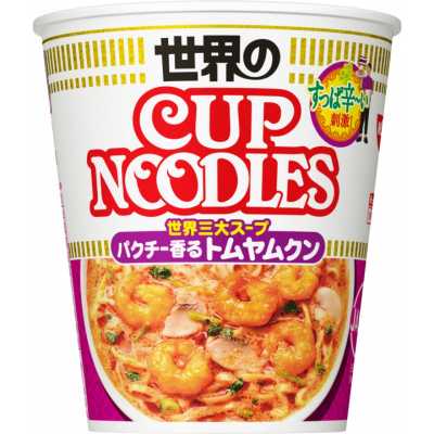 NISSIN日清食品 合味道 日本直郵進口濃郁順滑清爽爽口泡麵湯麵 即食杯麵【冬蔭功味】 75g (60g)