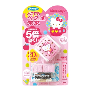 FUMAKILLA VAPE No.1未來 日本原裝進口直郵防蚊無味不插電攜帶方便 Hello Kitty手錶款電子驅蚊器 20日