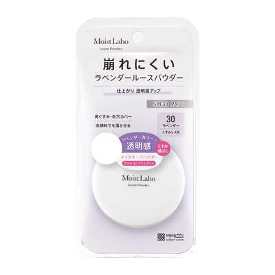 MEISHOKU明色 moist labo 控油定妝散粉（防塵型）SPF30 PA++ 薰衣草紫 6g