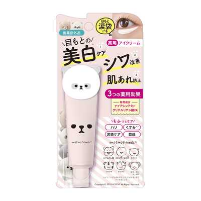 MEISHOKU明色 mofmofriends 美白祛皺 眼周護理眼霜 30g