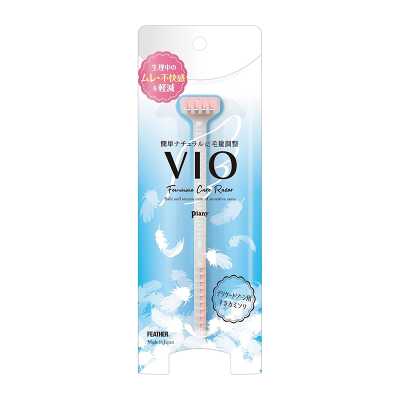FEATHER VIO-S 私秘處專用 兩用型 剃毛刀 1把