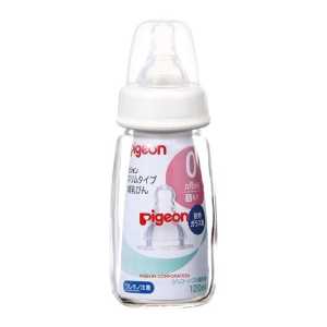 1号仓-Pigeon贝亲 自然实感 新生婴儿 超薄耐热玻璃奶瓶 120 ml 1个
