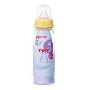 Pigeon 貝親 細長款 奶瓶 塑膠制 240ml