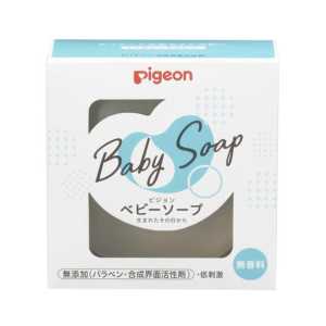 Pigeon貝親 兒童用 洗髮沐浴全身可用 無添加香皂 90g