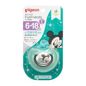 Pigeon 贝亲 奶嘴 6个月以上L 米奇