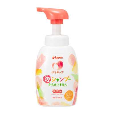 Pigeon貝親 順滑不打結 兒童用泡沫洗髮露 清新蘋果香 300ml