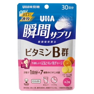UHA 味覺糖 維他命B族 30日量SP（60粒）