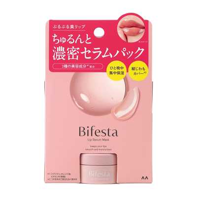 Mandom漫丹 Bifesta繽若詩 潤唇精華液睡眠面膜 8g