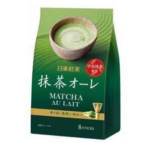 日東紅茶 抹茶歐蕾 速溶沖泡奶茶 1袋（12g×8小袋）