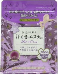 MAX 日本浴鹽入浴劑 發熱溫汗自然鹽風呂 泡澡劑 麝香草味 500g