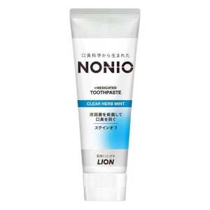 LION獅王 NONIO 預防口臭 口腔清潔牙膏 清新薄荷味 130g