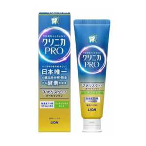 LION獅王 CLINICA齒力佳PRO 日本直郵進口去除牙垢預防蛀牙牙周病 多效合一酵素牙膏【馥郁柑橘薄荷】 95g