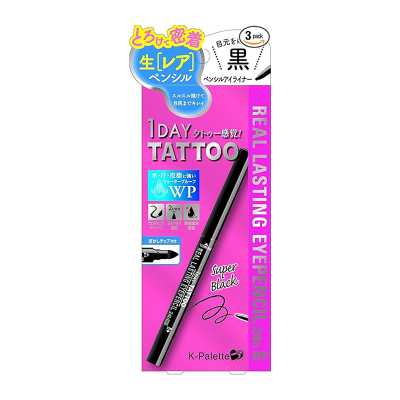 K-Palette 1day tattoo系列 24小時持妝 眼線液筆 超黑 0.1g
