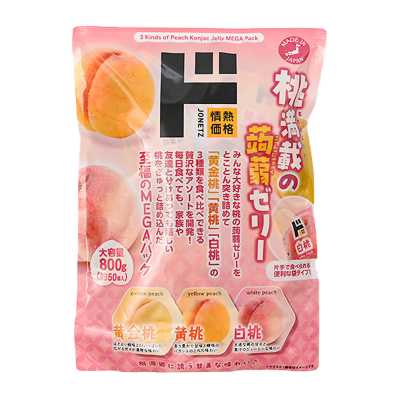情熱價格 驚安殿堂限定 MEGA裝 蒟蒻果凍 混合蜜桃 800g