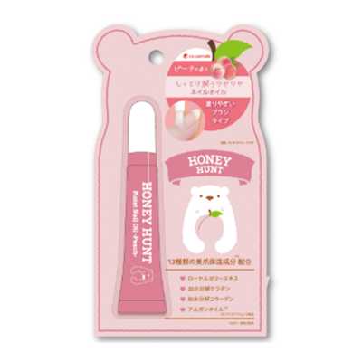 驚安殿堂限定 蜂蜜獵人 滋潤保濕指緣油 桃子味 7ml