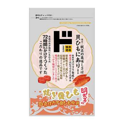 情熱價格 驚安殿堂限定 烤貝柱絲 明太子味 85g