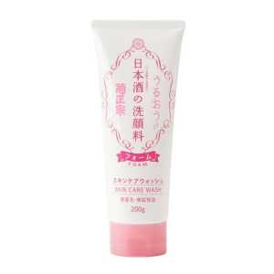 菊正宗 日本酒彈力泡沫洗面奶 滋潤清潔 大容量 200g
