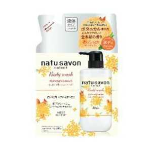 KOSE高絲Cosmeport Natu savon天然成分沐浴露 桂花香 替換裝 360ml