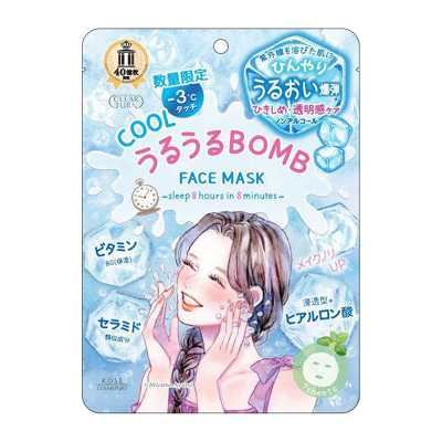 KOSE高絲Cosmeport Clear Turn 清透保濕爆彈 清涼感面膜 7片