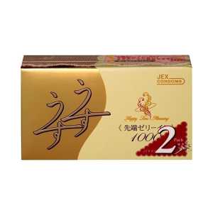 JEX 日本直郵進口潤滑舒適貼合性佳安全套 超薄保險套1000 12個入×2盒