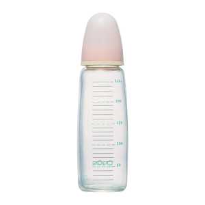 CHUCHU啾啾 纖細型 耐熱玻璃奶瓶 240ml