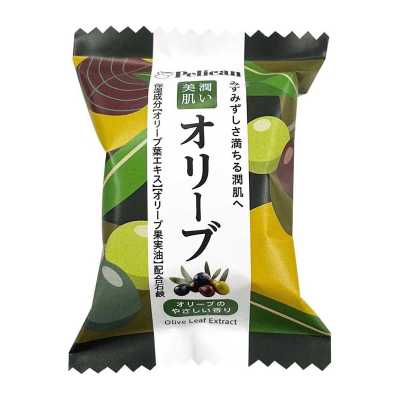 PELICAN 滋潤保濕光滑嫩膚 家庭裝沐浴香皂 橄欖 80g
