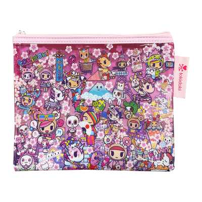 TOKIDOKI 透明收納包 滿印圖案 1個