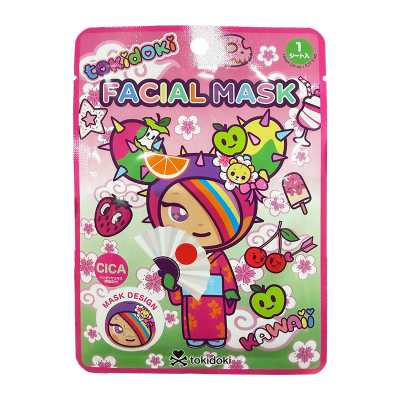 驚安殿堂限定 TOKIDOKI 趣味變身 積雪草精華面膜SANDy 1片