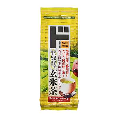 情熱價格 驚安殿堂限定 宇治抹茶 玄米茶 200g