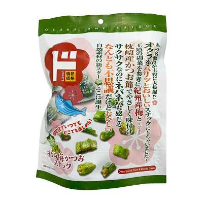 情熱價格 驚安殿堂限定 秋葵梅子柴魚零食  44g