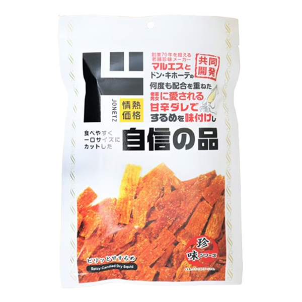 情熱價格 驚安殿堂限定 香辣甜味魷魚幹 50g