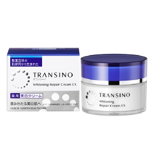 第一三共 TRANSINO傳皙諾 美白淡斑保濕滋潤提亮塗抹式免洗睡眠面膜 美白煥顏修護面霜EX 35g