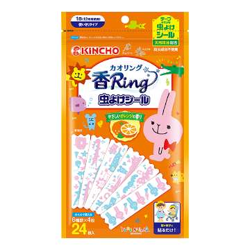 金鳥 驅蟲香氛紙膠帶 清新柑橘香 24張