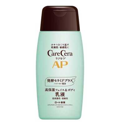 ROHTO樂敦製藥 CareCera AP 日本直郵進口滋潤保護肌膚天然神經酰胺弱酸性 臉部&身體保濕乳液 200ml