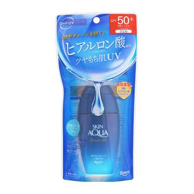 ROHTO樂敦制藥 Skin Aqua 透明質酸 UV 精華保濕防曬霜 SPF50+／PA++++ 70g