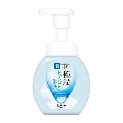 Rohto樂敦制藥 肌研極潤 透明質酸泡沫潔面乳 160ml