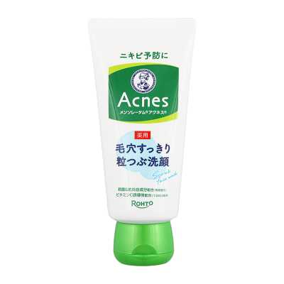 Rohto樂敦制藥Acnes 毛孔清潔祛痘清潔洗面奶 130g