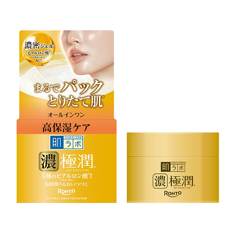 ROHTO樂敦制藥 肌研極潤 多效合一高保濕護理 完美啫喱面霜 100g